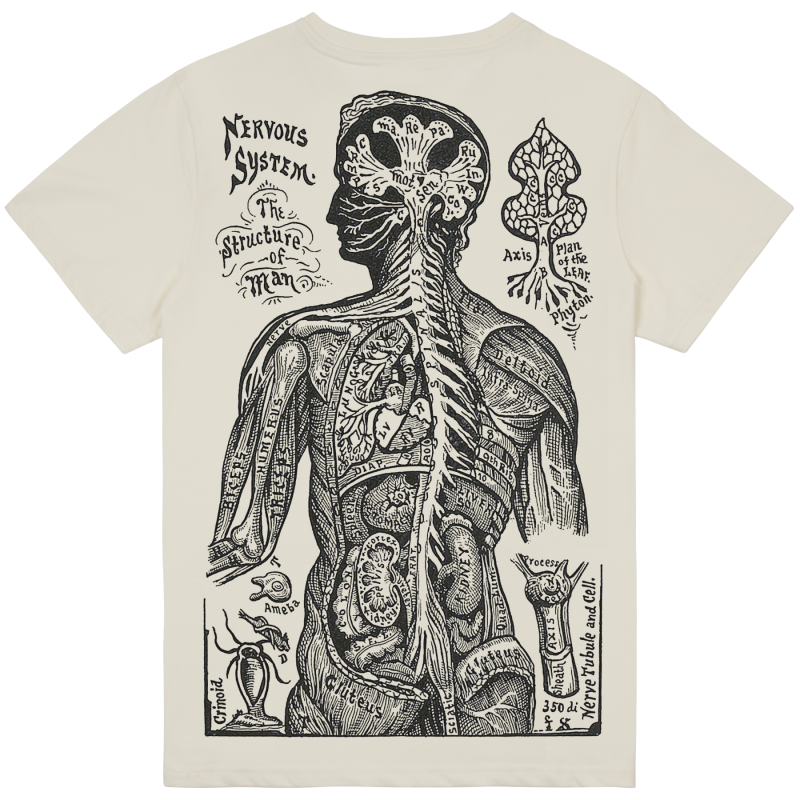The Structure of Man – Premium T-Shirt