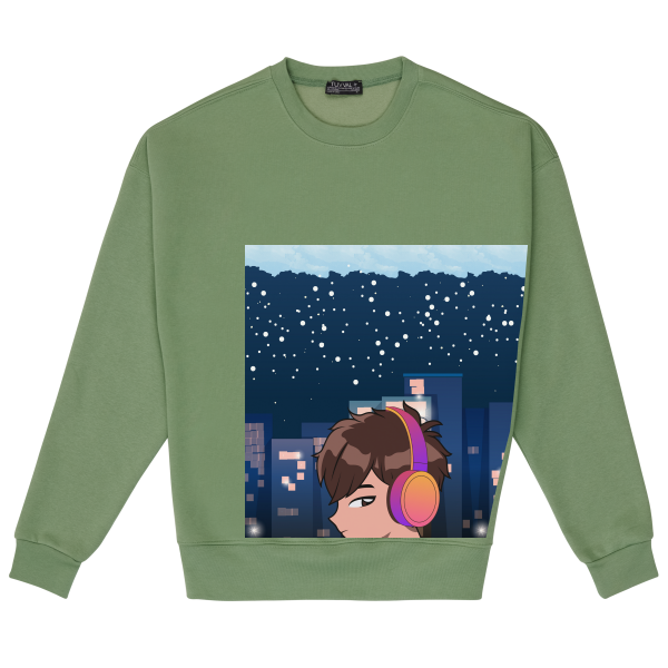 Ayın trendi anime sweatshirt  – Sweatshirt