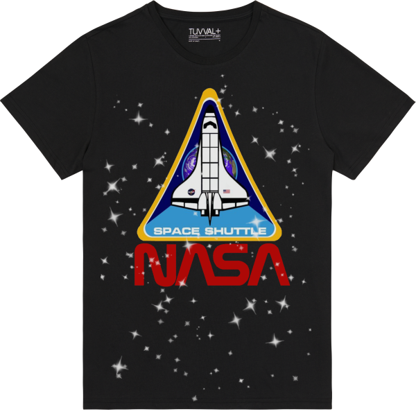 Space Shuttle Nasa Star – Premium T-Shirt