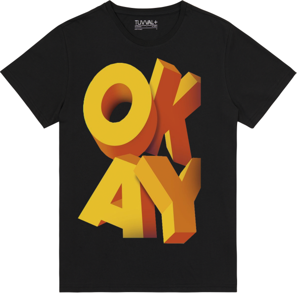OKAY 3D – Premium T-Shirt