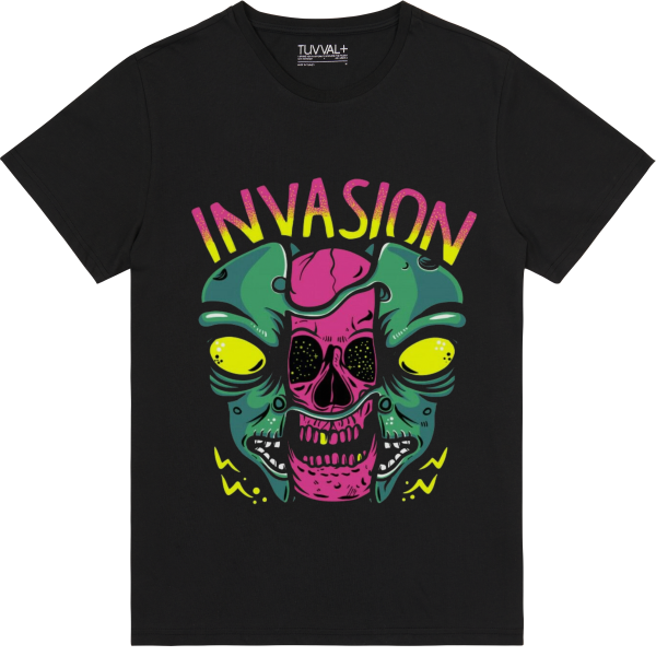 invasion istila uzaylı  – Premium T-Shirt