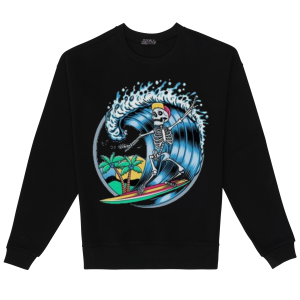 Skull  surf – Sweatshirt