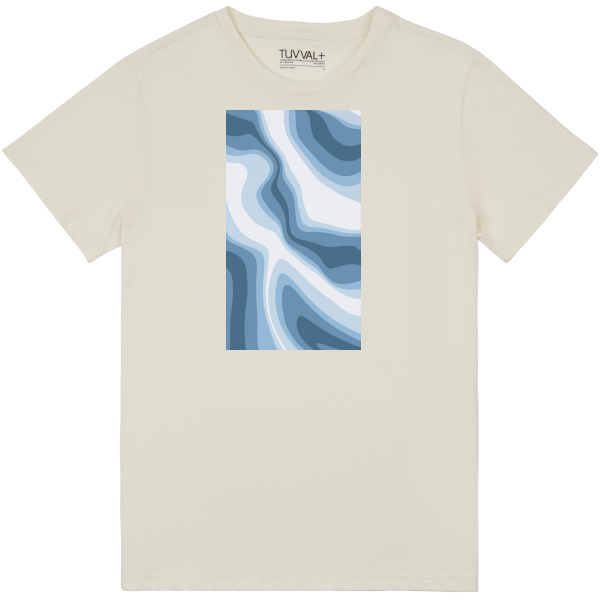 Blue paint baskılı preimum T-Shirt – Premium T-Shirt