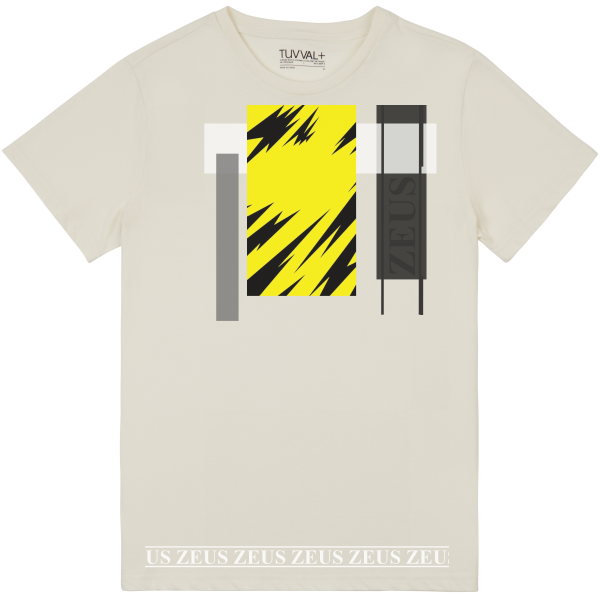 ZEUS baskılı premium T-Shirt – Premium T-Shirt