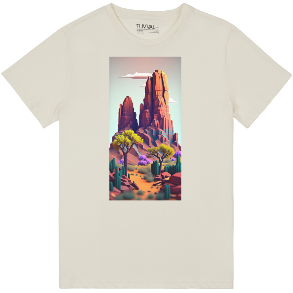 Paint baskılı premium T-Shirt – Premium T-Shirt