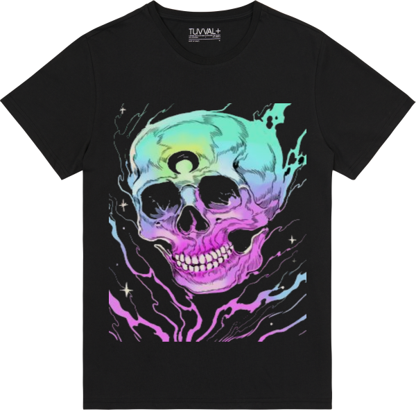 Skull man – Premium T-Shirt