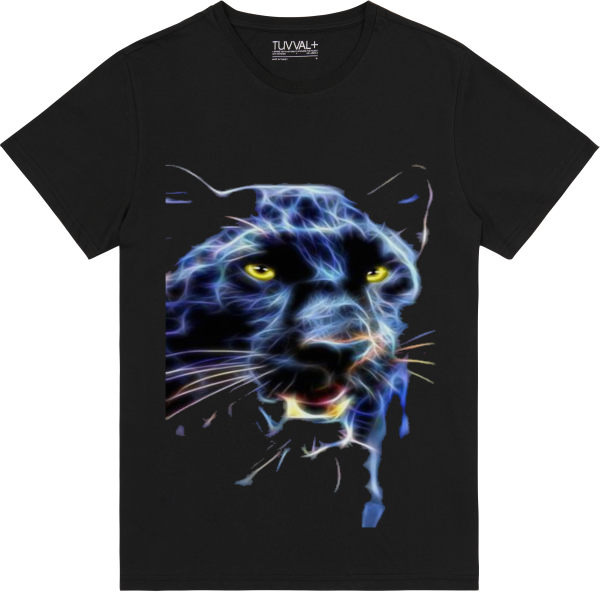 Kaplan temalı Unısex  – Premium T-Shirt