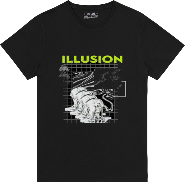 İllüzyon temalı – Premium T-Shirt