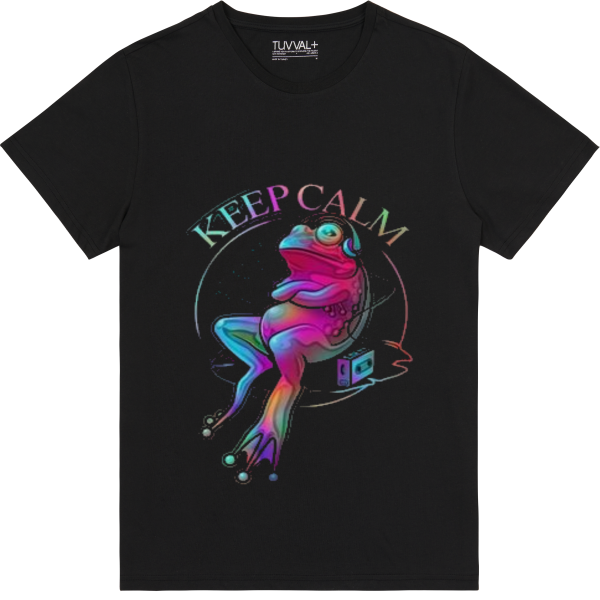 Keep Calm temalı unısex – Premium T-Shirt