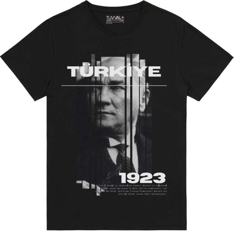 ATATÜRK 1923 TÜRKİYE BASKILI TSHİRT – Premium T-Shirt