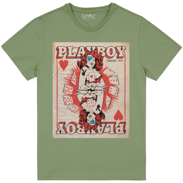 1970’li Yılların Vintage Playboy Kapakları – Premium T-Shirt