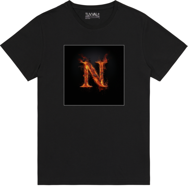 Ateşten N Harfi – Premium T-Shirt
