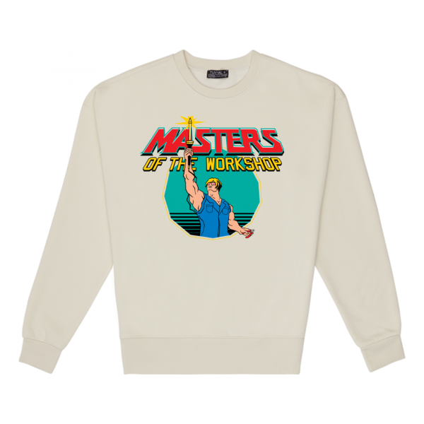 Masters of the Workshop Baskılı Sweatshirt